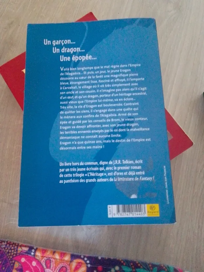 Lot de 3 livres dragons Eragon l'aîné brisinger - photo numéro 5