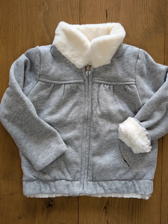 Veste jean Bourget réversible