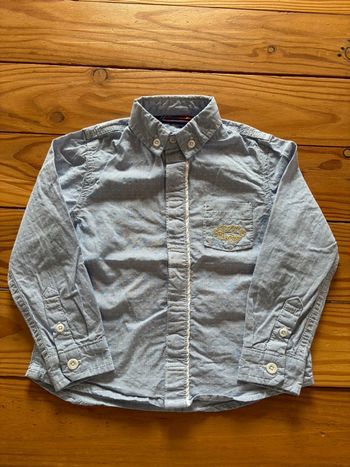 Chemise bleue