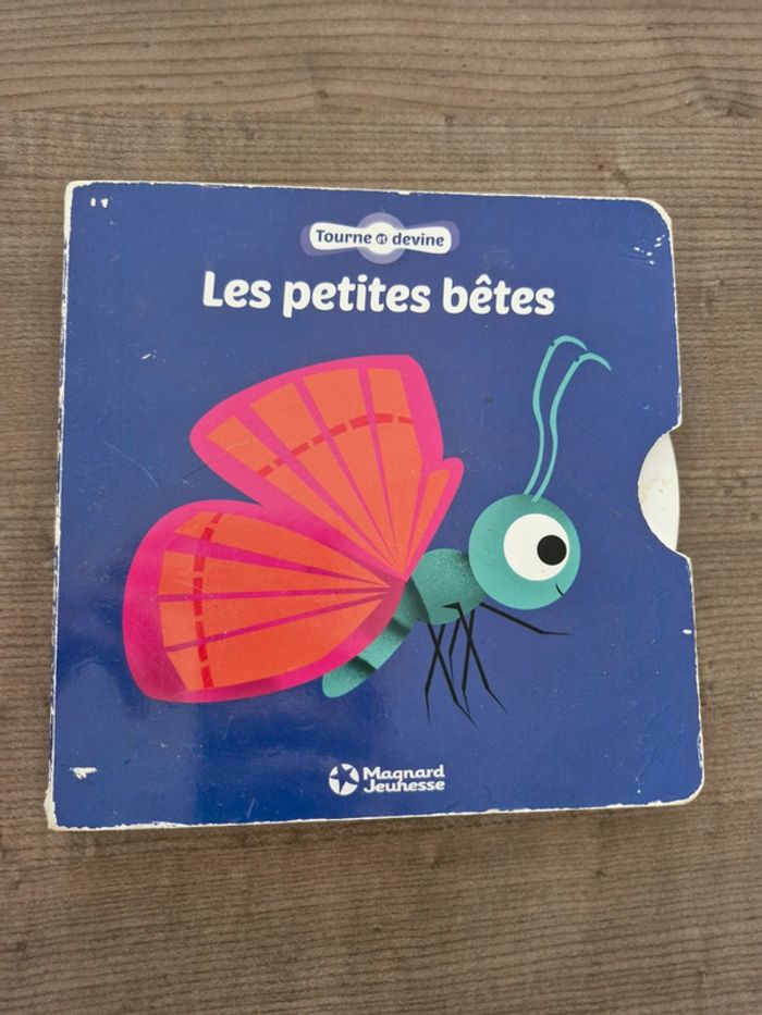 Livre animaux Les petites bêtes