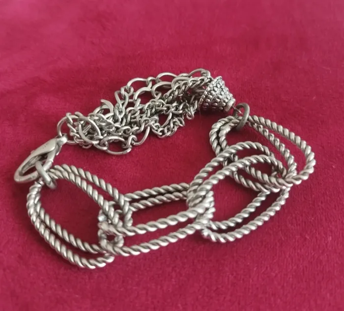Magnifique et très original bracelet acier - photo numéro 2