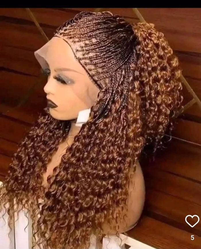 Perruque lace wig braids bohoo braided wig tresses fulani perruque fulani - photo numéro 2