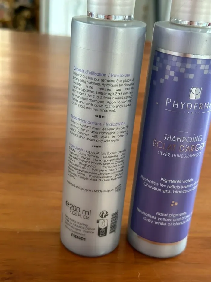 Lot de 2 Shampoing éclat d’argent phyderma - photo numéro 3