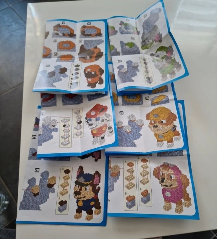 Lot de bloks paw patrol - photo numéro 2