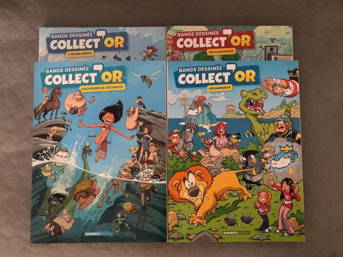 Lot BD collect or de 1 à 4 - photo numéro 2