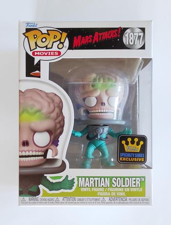 Funko POP Martian Soldier #1877 - Mars Attacks! - Figurine Vinyle