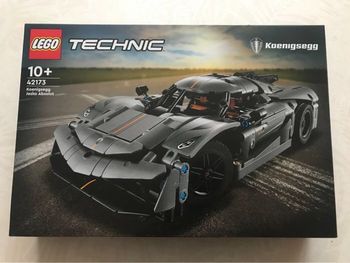 LEGO Technic 42173 - Hypercar Koenigsegg Jesko Absolut grise