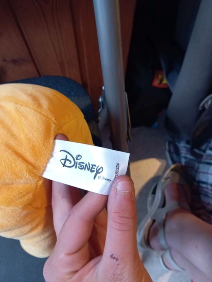 Peluche Winnie l'ourson halloween Disney neuf +-24 cm - photo numéro 4