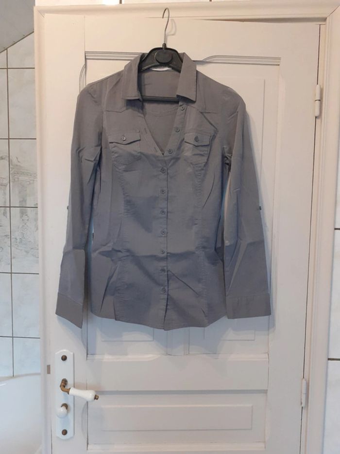 Chemise  gris Claire