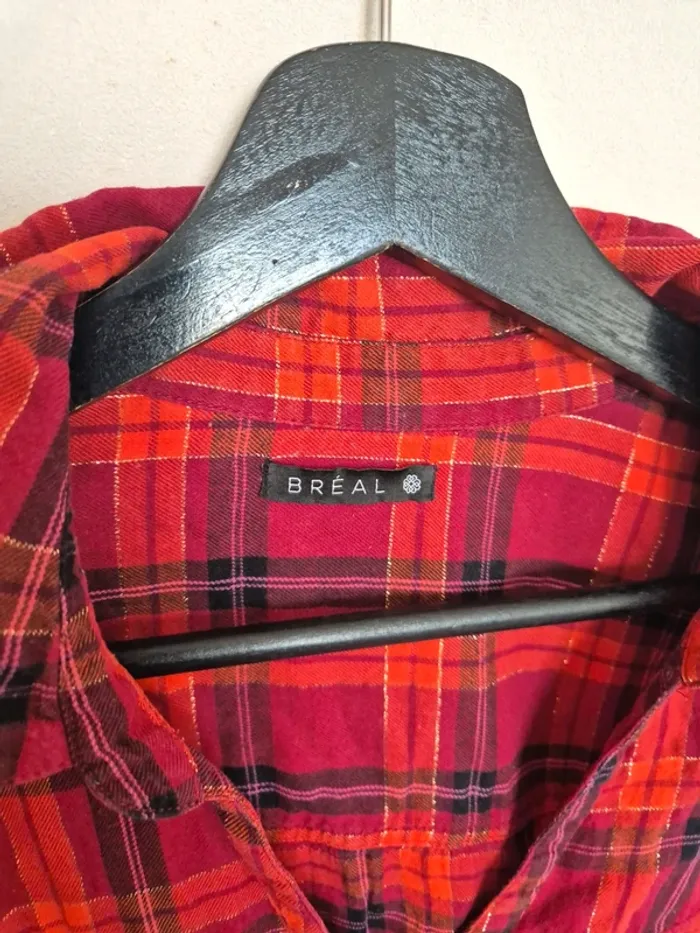 chemise rouge breal taille 42 - photo numéro 2