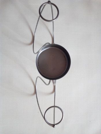 bougeoir en métal * prix 2e * kiki60230