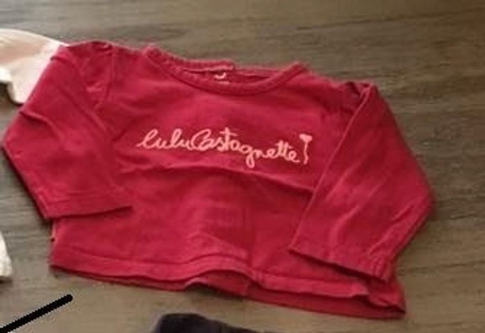 t shirt lulu castagnette 3 mois