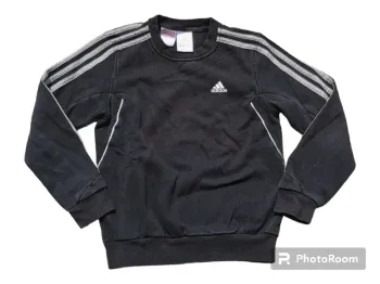 Sweat Adidas 8 ans noir et gris