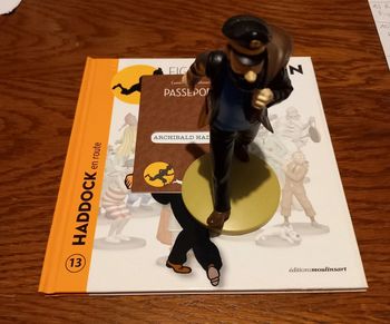 Figurine Haddock en route
