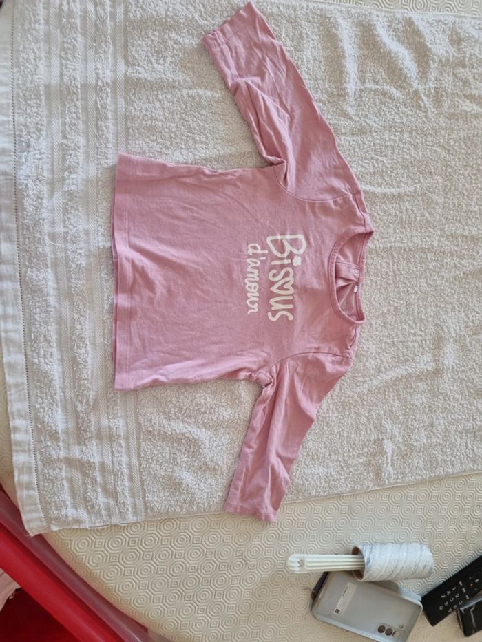 Tee-shirt orchestra rose