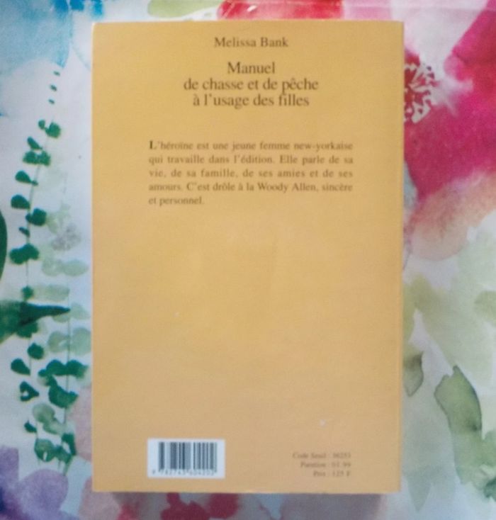 Manuel de chasse et de pêche à l'usage des filles de Melissa Bank Ed Rivages - photo numéro 3