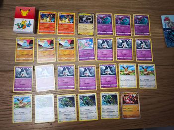 Lot cartes Pokemon McDonald's