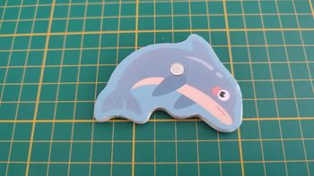 Motif animal n°8 pièce détachée jeu de société Playtive Jeu de pêche à la ligne #C67