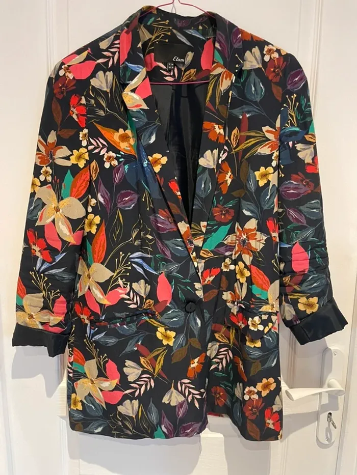 Blazer fleuri - photo numéro 3