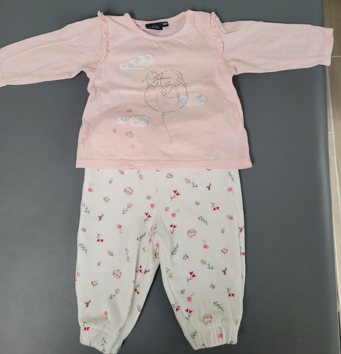 Ensemble Winnie l'ourson fille 6mois