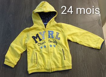 Veste zippée 24 mois 