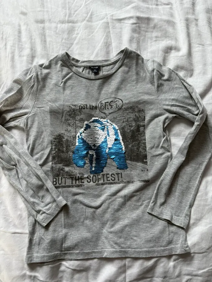Tee shirt sequins magiques