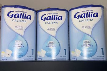 Lait infantile gallia