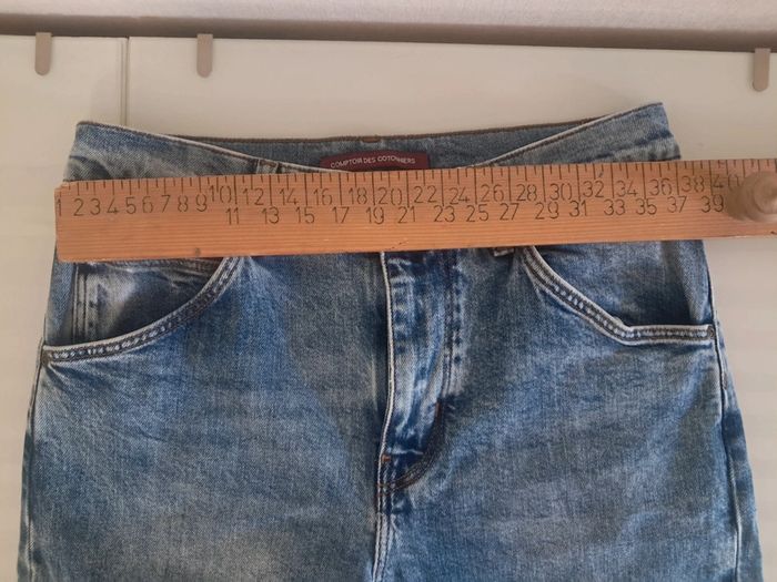 Comptoir des cotonniers jean taille haute boyfriend mom rita T 36 - photo numéro 12
