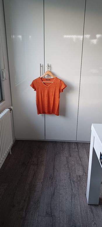 Tee-shirt femme taille xs les essentiels de Monoprix