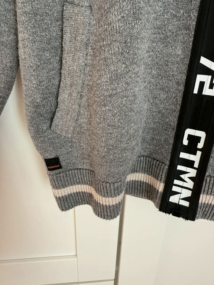 Gilet zippé à capuche catimini 5 ans - photo numéro 5