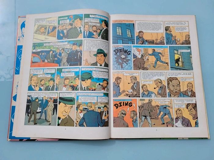 Réédition cotée 1967 (1971), Les aventures de Blake et Mortimer, L'affaire du collier, E. P. Jacobs - photo numéro 6