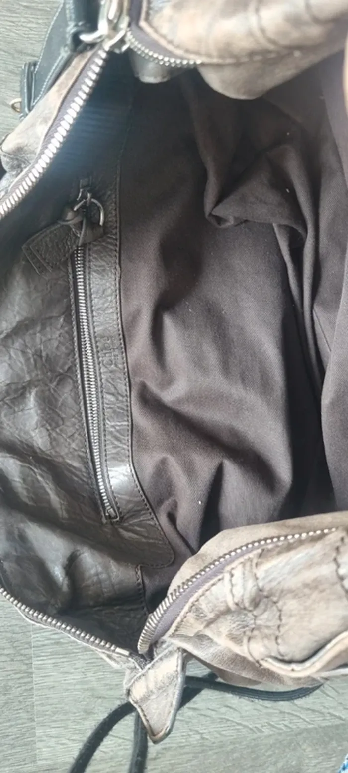 Sac porte épaule chloé marron vintage - photo numéro 12