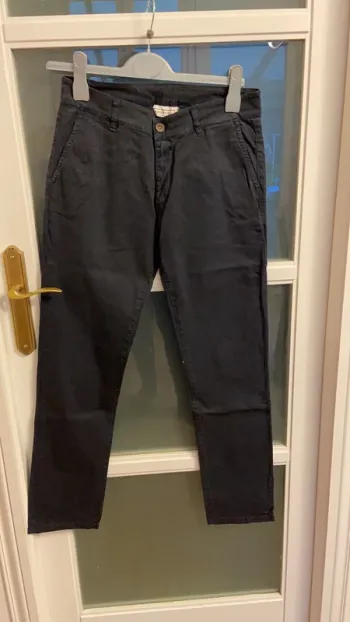 Pantalon tissus bleu marine