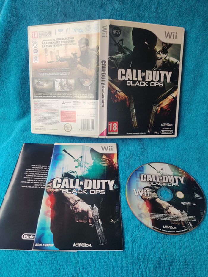 Wii Call of duty Black ops
