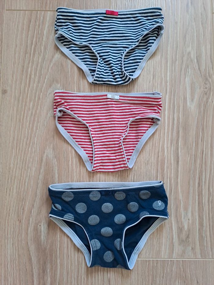 Lot de culottes fille 2 ans Okaïdi