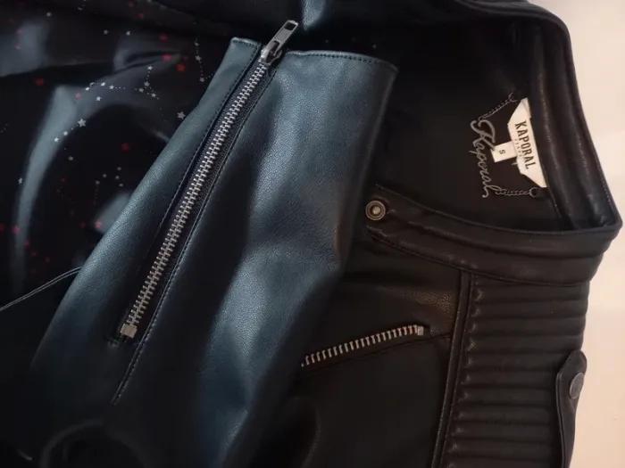 Veste Kaporal simili-cuir - photo numéro 4