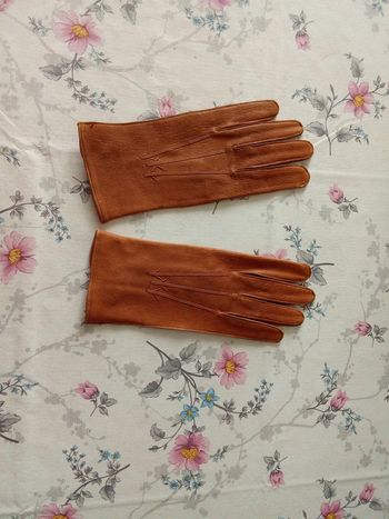 Gants cuir Bonmarché Paris 7 1/2