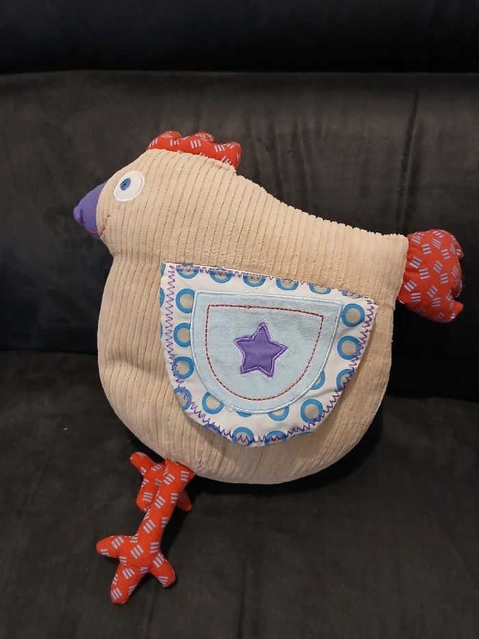 Peluche poule - photo numéro 2