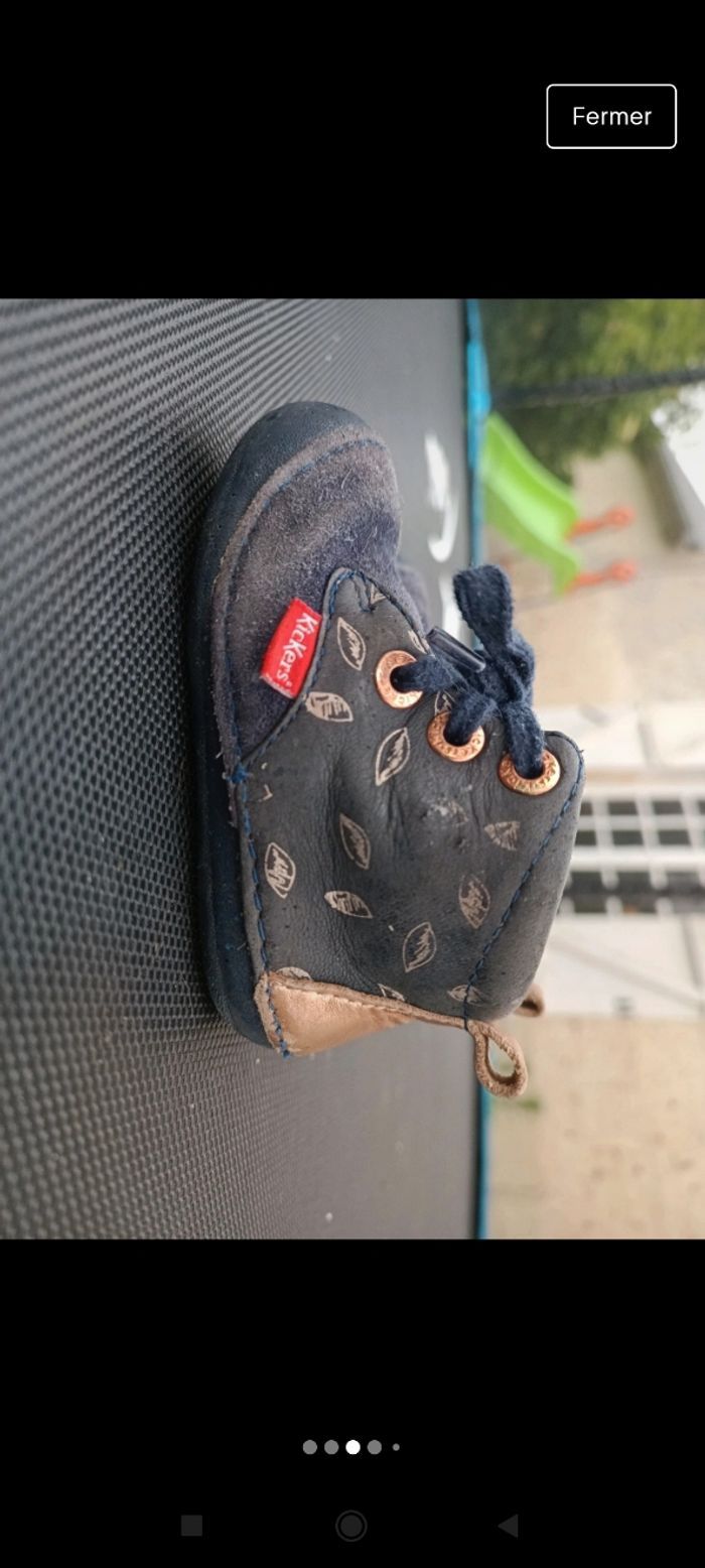 Chaussures Kickers pointure 21 - photo numéro 4