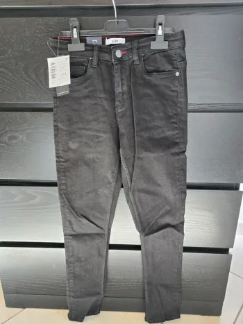 jeans noire La Halle