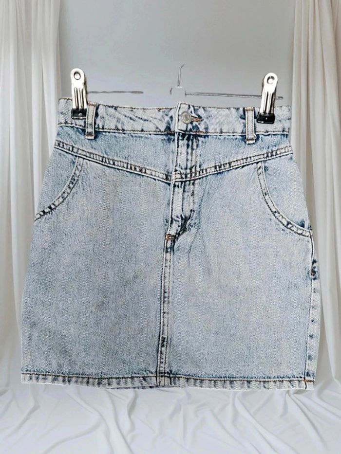 Mini-jupe jean