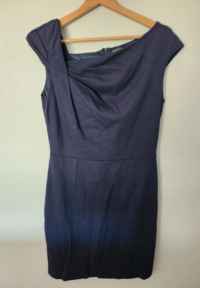 jolie petite robe Mango Suit bleue marine taille M excellent état