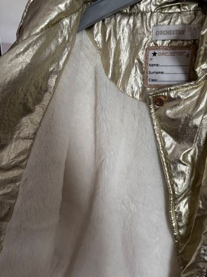 veste fille 12 ans Orchestra dorée - photo numéro 3