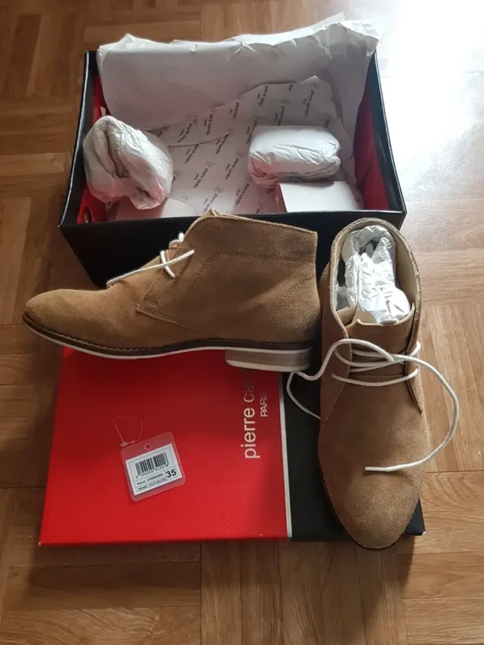 Bottines Pierre Cardin portées 1 fois 35 - photo numéro 3