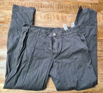Pantalon chino zara taille 38 gris anthracite