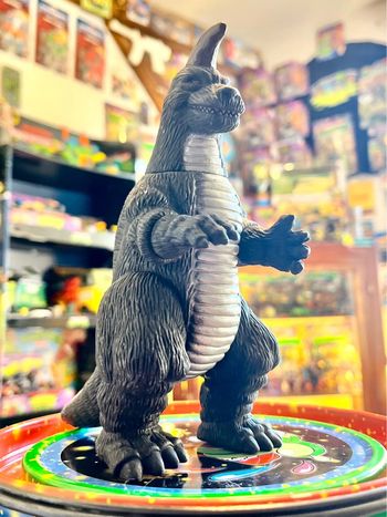 Figurine Kaiju type Godzilla vintage