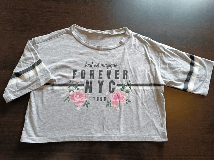 Tee shirt H&M - Taille 10/12 ANS - photo numéro 3