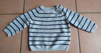 Pull rayé