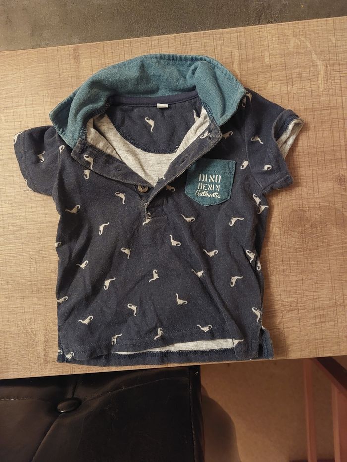 Lot t-shirt 6 mois plusieurs marques - photo numéro 7