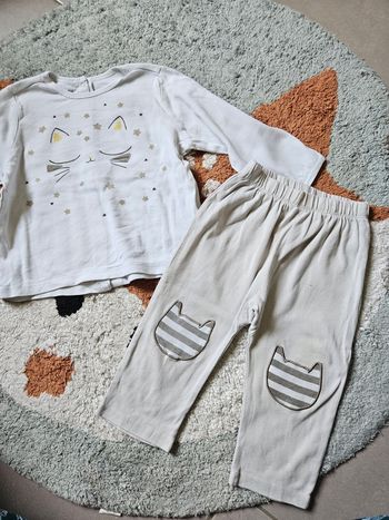 Pyjama chat - 24 mois